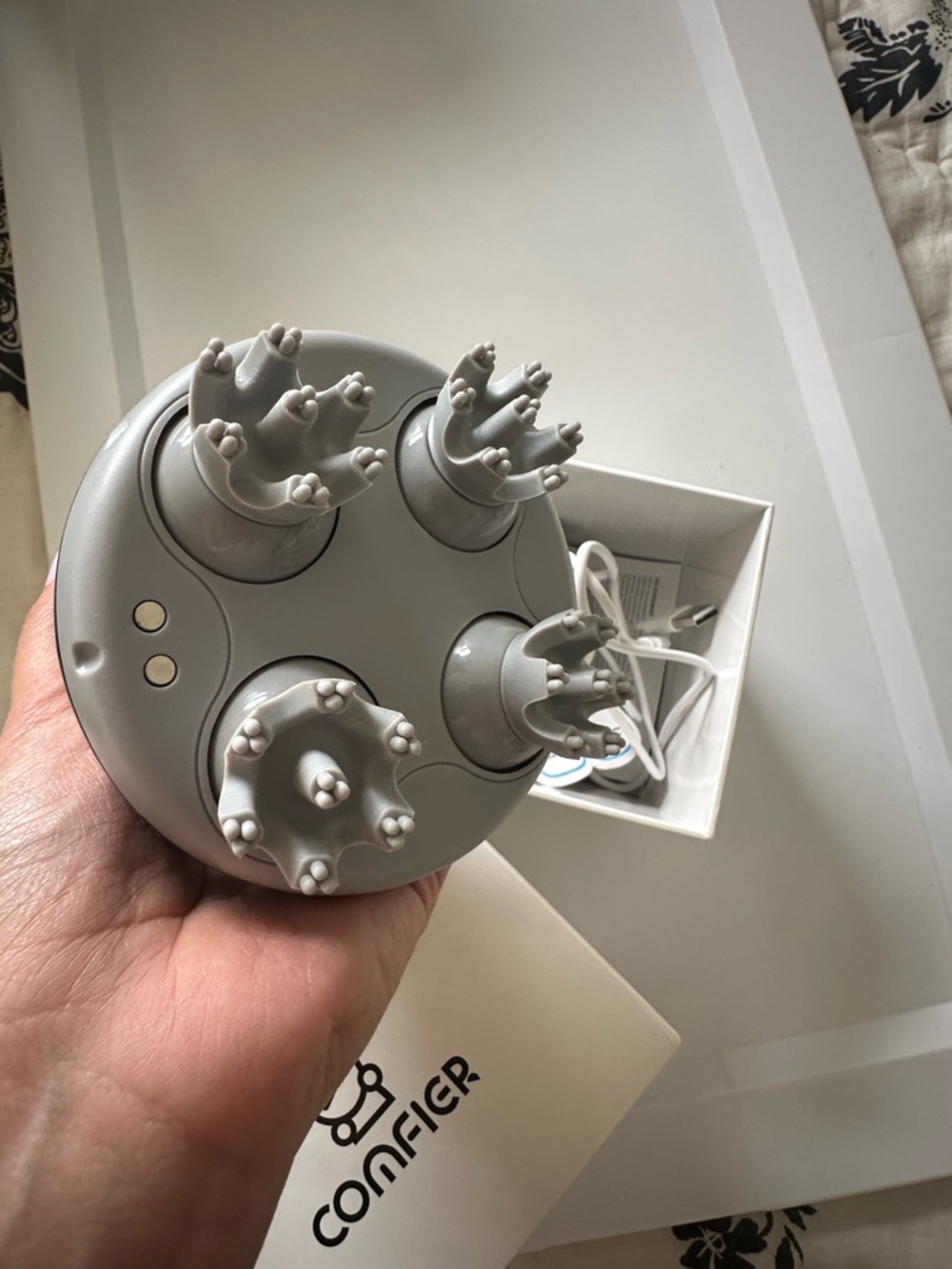 Conair Scalp Massager Head Spa – Light Gray